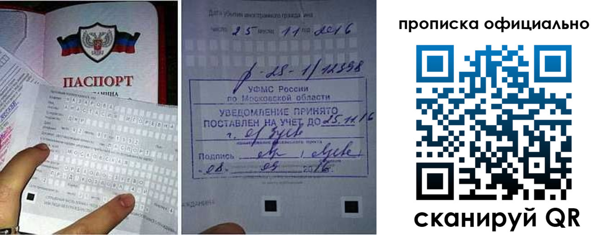 прописка паспорт в Грязях